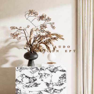 花瓶花艺3D模型下载